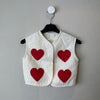 Heart cardigan